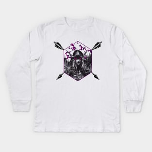 Sylvanas Windrunner Kids Long Sleeve T-Shirt